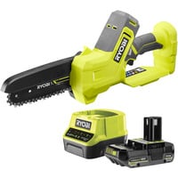 Ryobi ONE+ Akku-Astsäge RY18PS15A-120, 18Volt grün/schwarz, Li-Ionen Akku 2,0Ah