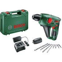 Bosch Heimwerken & Garten Akku-Bohrhammer Uneo, 12Volt grün/schwarz, Li-Ion-Akku 2,0Ah, im Koffer