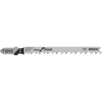 Bosch Professional Stichsägeblatt T 101 D Clean for Wood, 100mm 100 Stück