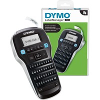 Dymo LabelManager 160, Beschriftungsgerät schwarz/silber, mit QWERTZ-Tastatur, S0946360