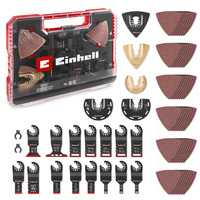 EINHELL Multitool-Set 70-teilig, in XXL-PLUS-CASE, Sägeblatt-Satz für Multifunktionswerkzeuge