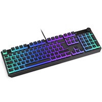 ENDORFY Thock Pudding, Gaming-Tastatur schwarz, DE-Layout, Kailh Red