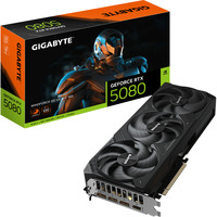 GIGABYTE GeForce RTX 5080 WINDFORCE OC V2 SFF 16G, Grafikkarte DLSS 5, 3x DisplayPort, 1x HDMI 2.1