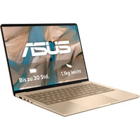ASUS Zenbook 14 (UX3480QA-U1157W), Notebook beige, Qualcomm Snapdragon X X1-26-100, Qualcomm Adreno GPU, 16 GB LPDDR5X, 512 GB (512 GB SSD), Windows 11 Home