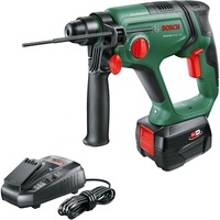 Bosch Heimwerken & Garten Akku-Bohrhammer UniversalHammer 18V grün/schwarz, Li-Ionen Akku 4,0Ah, Koffer, POWER FOR ALL ALLIANCE
