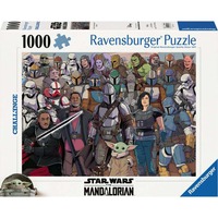 Ravensburger Puzzle Challenge Star Wars Mandalorian 1000 Teile