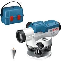 Bosch Professional Optisches Nivelliergerät GOL 26 D Professional blau, Koffer, Maßeinheit 360 Grad