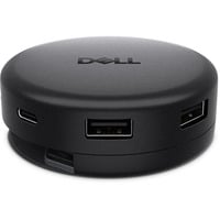 Dell Pro 7-in-1 USB-C Reise Dock DA326, Dockingstation schwarz