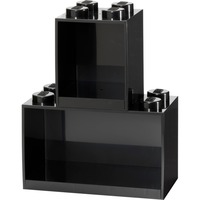 Room Copenhagen LEGO Regal Brick Shelf 8+4, Set 41171733 schwarz, 2 Regale