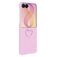 Samsung Silicone Ring Magnet Case, Handyhülle rosa, für Galaxy Z Flip8