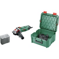 Bosch Heimwerken & Garten Winkelschleifer PWS 850-125 + SystemBox grün/schwarz, 850 Watt
