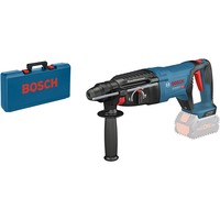 Bosch Professional Akku-Bohrhammer GBH 18V-26 D Professional solo, 18Volt blau/schwarz, ohne Akku und Ladegerät, im Koffer