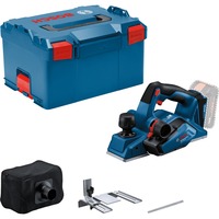 Bosch Professional Akku-Falzhobel GHO 18V-26 Professional solo, 18Volt, Elektrohobel blau/schwarz, ohne Akku und Ladegerät, in L-BOXX