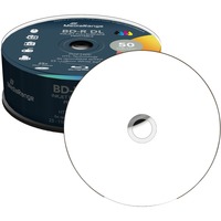 MediaRange  BD-R Dual Layer 50 GB, Blu-ray-Rohlinge 6-fach, 25 Stück