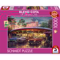 Schmidt Spiele Blend Cota: American Diner, Puzzle 1000 Teile
