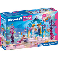 PLAYMOBIL 72104 Fantasy & Magic Unterwasserhochzeit, Konstruktionsspielzeug 