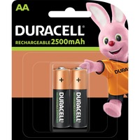 Duracell StayCharged, Akku 2 Stück, AA