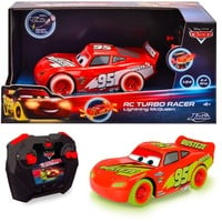 Jada Toys RC Cars Glow Racers - Lightning McQueen 17 cm, 2,4 GHz