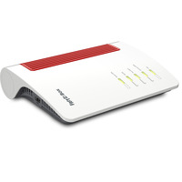 FRITZ! Box 7682, Router weiß/rot