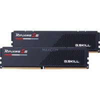 G.Skill DIMM 32 GB DDR5-6000 (2x 16 GB) Dual-Kit, Arbeitsspeicher schwarz, F5-6000J3636F16GX2-RS5K, Ripjaws S5, INTEL XMP