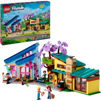 LEGO 42620 Friends Ollys und Paisleys Familien Haus, Konstruktionsspielzeug 