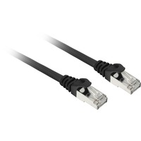 Sharkoon Patchkabel SFTP, RJ-45, mit Cat.7a Rohkabel schwarz, 5 Meter