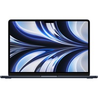 Apple MacBook Air 34,5 cm (13,6"), Notebook schwarz, 16 GB, 256 GB (256 GB SSD), M2, 8-Core GPU, macOS, Deutsch