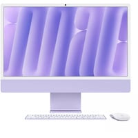 Apple iMac 59,62 cm (24") M1 2021 Generalüberholt, MAC-System violett/hellviolett, macOS, Deutsch