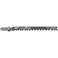 Bosch Professional Stichsägeblatt T 144 D Speed for Wood, 100mm 100 Stück