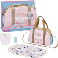 ZAPF Creation BABY born® Wickeltasche Blumen, Puppenzubehör 