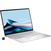 ASUS Zenbook 14 (UX3405CA-PP221W), Notebook silber, Intel® Core™ Ultra 9 285H, Intel® Arc™ Graphics, 16 GB LPDDR5X, 1 TB (1 TB SSD), Windows 11 Home 64-Bit
