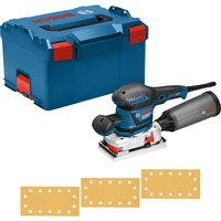 Bosch Professional Schwingschleifer GSS 230 AVE Professional blau, L-BOXX, 300 Watt