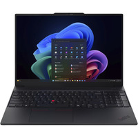 Lenovo ThinkPad E16 G4 (21YC000QGE), Notebook schwarz, Intel® Core™ Ultra 7 355, Intel® Graphics, 16 GB DDR5, 512 GB (512 GB SSD), Windows 11 Pro