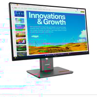 Lenovo ThinkVision P24QD-40, LED-Monitor 60.5 cm (23.8 Zoll), schwarz, QHD, IPS, DP, HDMI, USB-C, USB-Hub, 120Hz Panel