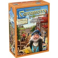 Asmodee Carcassonne - Abtei & Bürgermeister, Brettspiel 5. Erweiterung