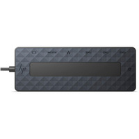 HP Universeller USB-C-Multiport-Hub Generalüberholt, Dockingstation schwarz, USB-A, USB-C, HDMI, DisplayPort, RJ45
