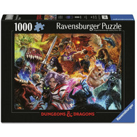 Ravensburger Puzzle D&D - Critical Encounters 1000 Teile