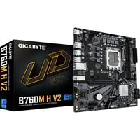 GIGABYTE B760M H V2, Mainboard schwarz