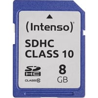Intenso Secure Digital SDHC Card 8 GB, Speicherkarte Class 10