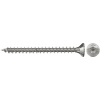 fischer Spanplattenschraube PowerFast 3,0x12 Senkkopf TX 300 Stück, mit Vollgewinde, Edelstahl A2