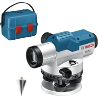 Bosch Professional Optisches Nivelliergerät GOL 26 G Professional blau, Koffer, Maßeinheit 400 Gon