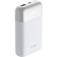 D-Link 10000mAh Powerbank DPP-101 weiß, 10 Ah, 1x USB-A, 1x USB-C, PD 3.0, QC 3.0