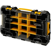 Stanley Organiser FATMAX PRO-STACK , Werkzeugkiste schwarz/transparent
