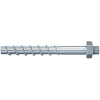 fischer Betonschraube UltraCut FBS 5x45 M6/9 Außengewinde 100 Stück, galvanisch verzinkter Stahl