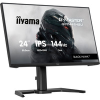 iiyama G-Master GB2441HSU-B1, Gaming-Monitor 60.5 cm (23.8 Zoll), schwarz, FullHD, IPS, HDMI, DP, Free-Sync, USB-Hub, Höhenverstellung, 144Hz Panel
