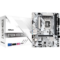 ASRock B760M-HDV/M.2 WHITE, Mainboard weiß