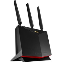 ASUS 4G-AC86U, Mobile WLAN-Router schwarz/rot