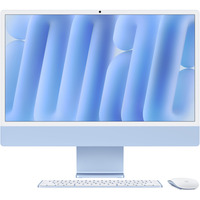 Apple iMac 59,62 cm (24") M4 2024 CTO, MAC-System blau/hellblau, macOS, Amerikanisch