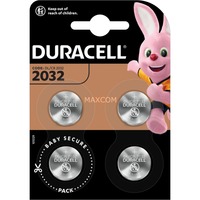 Duracell CR2032 Lithium-Knopfzelle 3V, Batterie 4 Stück, CR2032