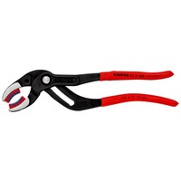 KNIPEX Siphon-und Connectorenzange "SpeedGrip", Rohr- / Wasserpumpen-Zange rot, Länge 250mm, mit Kunststoffeinsätzen